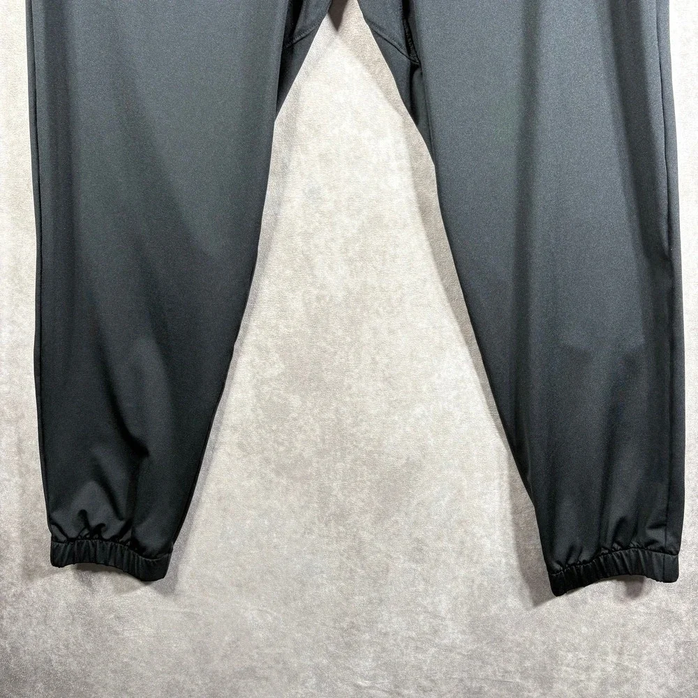 Cuts Sweatpants Mens Large Black Joggers Athleisure Casual Outdoor Drawstring